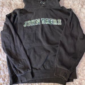 Vintage John Deere Sweatshirt Like New Kids Large Fits like Adult Small